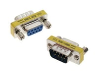 Adaptateur DB9 FEMELLE vers DB9 MALE POUR LIAISON SERIE