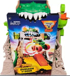 Monster Jam Dragon Dungeon of Doom Mini Jams Playset Brand New