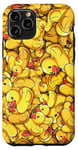 iPhone 11 Pro Cute Yellow Rubber Ducky Little Bath Toy Duck Case