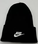 Nike  Men's Futura Utility Beanie Hat - Black, (DJ6224-010)  One Size - BNWT