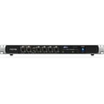 Midas HUB4 Monitor System Hub with 4 PoE Ports for Personal Mixers or Compatible Stage Boxes, 48/44.1 kHz AES50 In and Through, StageConnect and 16 Channel Analogue Out, Compatible with PC and Mac