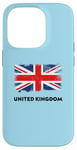 Coque pour iPhone 14 Pro Drapeau United Kingdom Angleterre Union Jack