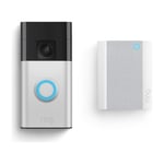 Ring Battery Video Doorbell videodørklokke + 2. generasjons ringeklokke