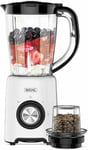 Wahl Table Blender Grinder Juice Smoothie Maker ZY122 White 1.5L Heavy Duty 500W