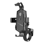 Bicycle mountain bike aluminum alloy mobile phone holder, quick release rack, rotatable and stable mobile phone holder, four-way adjustment bracket