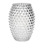 Klimchi - Hobnail egg vase 18 cm crystal