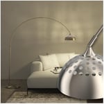 TecTake® Lampadaire sur pied salon Lampe sur pied Lampe salon, Luminaire salon rétro chic Lampe Design scandinave industriel pour Lumière cosy salon, bureau, chambre enfants, lit, chambre