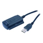 Adaptateur USB vers IDE/SATA - GEMBIRD - AUSI01 - 2.5" et 3.5" - Couleur Noir - Male/Male