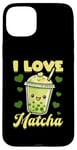 iPhone 15 Plus Matcha Green Tea Latte I Love Matcha Case