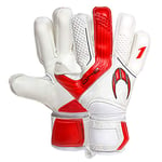 Ho Soccer One Negative Speed Red Gants de Portier Mixte Enfant, Blanc/Rouge, 4