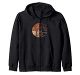 Black History African American Afro Woman I Am The Storm Zip Hoodie