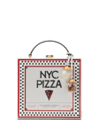 kate spade new york Slice 3D Pizza Box Leather Top Handle Crossbody Bag, Multi