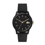 Lacoste Analogue Quartz Watch for women with Black Silicone bracelet - 2001064