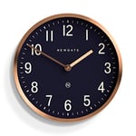 NEWGATE® Master Edwards Horloge Murale – Horloge de Cuisine – Horloge de Salon – Horloge de Bureau – Horloge Élégante décoration d'intérieur Moderne du Milieu du siècle (Cuivre Inversé)