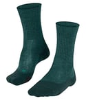 FALKE Men's TK2 Explore Wool M SO Breathable Thick Anti-Blister 1 Pair Hiking Socks, Green (Holly 7385), 11-12.5