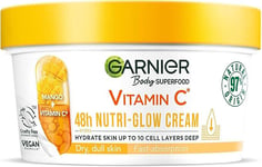 Garnier Body Superfood, Nutri Glow Body Cream Vitamin C & Mango - 300ml