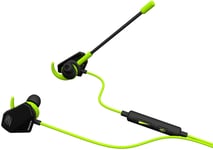 Mad Catz E.S. PRO 1 Green Ear-Hook Headsets Gaming Earphones PC Xbox PlayStation