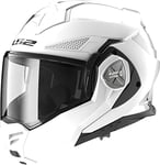 LS2, Casque Moto modulable ADVANT X Blanc, XS