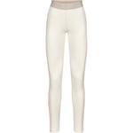 Johaug Elevate Ull Baselayer Tights Dame - Hvit - str. XL