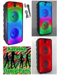 ENCEINTE SONO PORTABLE PARTY BLUETOOTH 800W MOBILE USB TWS LED RGB MSD TELECOMMANDE +MICRO Radio Fm