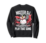 Funny Penguin DJ Mister DJ Play That Song Youth & Adults Sweatshirt