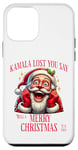 iPhone 12 mini Kamala Lost Merry Christmas - Funny Christmas 2024 Election Case