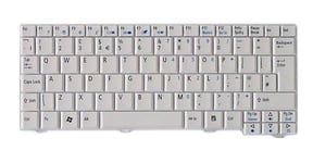 Acer Tastatur - Belgia - hvit - for Aspire ONE 531  531H