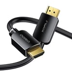 Choetech HDMI 2.1-kabel 8K 60Hz 48Gbps / 4K 144Hz / 2K 165 Hz 3D Dynamic HDR 2m - Svart (XHH03)