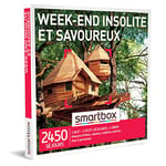 Smartbox - Coffret Cadeau Week-End Insolite et Savoureux - Idée Cadeau Originale - Une Nuit avec Petit-déjeuner et dîner pour 2