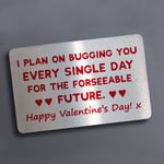 Funny Valentines Day Gift For Him Her Wallet Card Boyfriend Girlfriend Husband