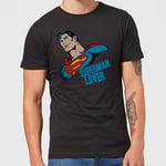 DC Comics Superman Lover T-Shirt - Black - S