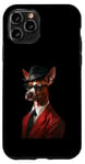 iPhone 11 Pro Basenji Dog Suit Case