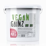 Serious Vegan Gainz Weight Gainer 4kg Muscle Mass Protein Powder Strawberry