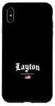 Coque pour iPhone XS Max Layton Gothic Design