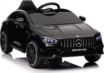 Lean Cars Batteri Bil Mercedes Cla 45S Amg Svartlakkert 4X4