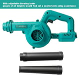 Waitley Cordless Leaf Blower for Makita 18v Battery Lawn Care Leaf... 