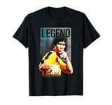 Bruce Lee Legend Iconic Yellow Jumpsuit Vintage Poster T-Shirt