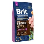 Foder Brit Premium by Nature Kyckling 3 Kg