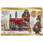 Harry Potter Chateau de Poudlard 55 cm sons et lumieres avec Figurine Hermione et accessoires Set Magical Minis et carte