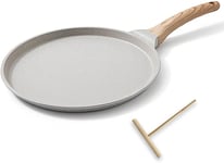 Poêle Crêpière à Crêpes 25 cm avec Revêtement Antiadhésif en Fonte Aluminium - Tous Feux dont Induction Vendos85