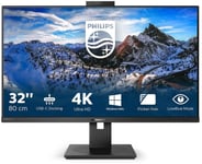 329P1H - 32" - 4K - IPS - Webcam - Speakers - USB-C docka PD(90W)