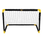 Umbro Cage de Foot - But de Foot Enfant 90 x 59 x 61 cm - Kit Entrainement Football pour Enfants et Adultes - Cage Foot Exterieur et Interieur - Montage Rapide - Noir/Jaune