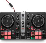 DJControl Inpulse 200 MK2 - Contrôleur DJ idéal pour apprendre à mixer - Logiciels et tutoriels inclus