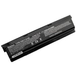 vhbw Li-Ion batterie 5200mAh (11.1V) noir pour ordinateur portable laptop notebook Dell Alienware M15X, M15X R1, P08G