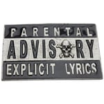 Parental Advisory - Explicit Content Buckle