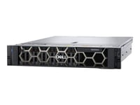 Dell Poweredge R550 - Server - Rackmonterbar 2U - Toveis - 1 X Xeon Silver 4314 / Inntil 3.4 Ghz - Ram 32 Gb - Sas - Hot-Swap 3.5" Brønn(Er) - Ssd 480 Gb - Matrox G200 - Gigabit Ethernet - Uten Os - Monitor: Ingen - Svart - Btp - Dell Smart Selectio