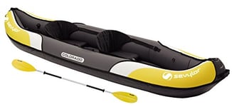 Sevylor Kayak Gonflable Colorado Kit, Canoë Canadien 2 Places avec Pagaies, Kayak de Mer, 331 x 88 cm