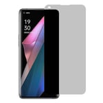 För Oppo Find X3/OnePlus 9 Pro HD Clear Hög Känslighet 180 Graders Film Hydrogel Sekretesskydd