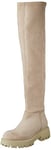 FELMINI FALLING IN LOVE Femme Licia Étui à Rabat en Forme de cœur, Beige, 38 EU