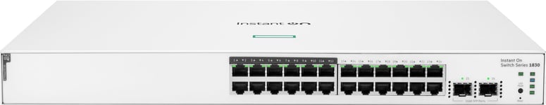 HPE Networking Instant On 1830 (24G CL4 PoE 2p 195W) nätverksswitch